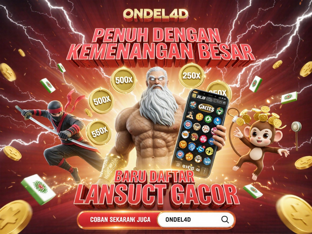 SLOT ONDEL4D — Platform Slot Online Terpercaya dengan Sistem Stabil dan Layanan Profesional
